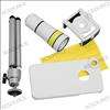 10x Zoom Telescope Camera Lens with Mini Tripod for Apple iPhone 4 4S 