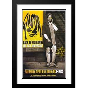  Whoopi Back to Broadway 32x45 Framed and Double Matted 