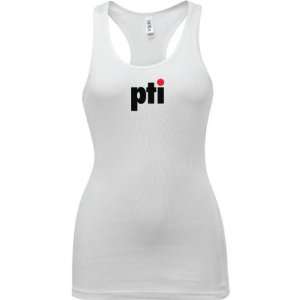  Pittsburgh Technical Institute White Womens Logo Tank Top 