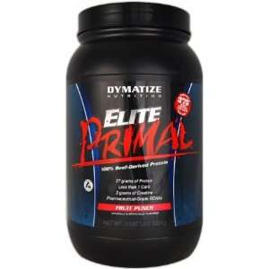  Elite Primal, Fruit Punch, 2 lbs, From Dymatize Health 