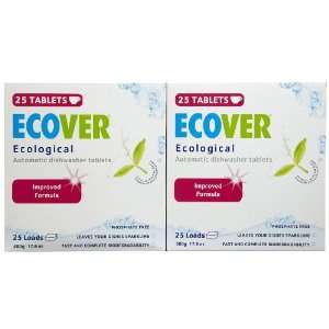 Ecover Automatic Dishwashing Tablets, 25 ct 2 pack  