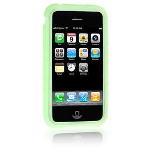  Silicone Skin Cover Case Apple iPhone 3G Premium Green 