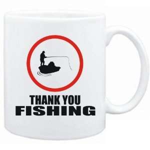  New  Thank You For Fishing  Mug Sports