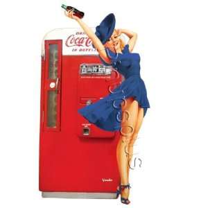  Retro Soda Machine 50s Style Pinup Decal S420 Musical 
