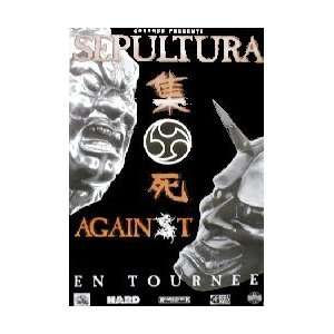  SEPULTURA French tour 1998 Music Poster