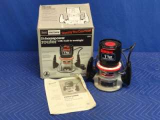  Craftsman 315.17492 Double Insulated Router F72  