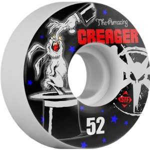  Bones Creager STF Magic 52mm Skateboard Wheels (Set Of 4 