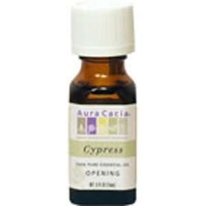   Essential Oil   Cupressus sempervirens ) .5 FL Oz Aura Cacia Beauty