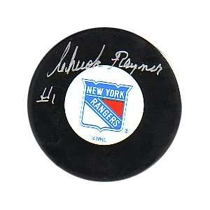 Chuck Rayner (deceased) Autographed Puck  Sports 