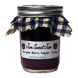 Triple Berry Pepper Jelly Gourmet Food, If you like sweet, sour, mild 