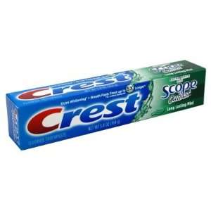 Crest Toothpaste 5.8 oz. Xtra White/Scope Outlast Mint