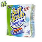 Soft Scrub Scrubby Pads 4 BOXES 48 cleanser pads  