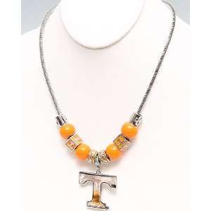  Pandora Style Necklace ~ Tennessee Volunteers Charms and 