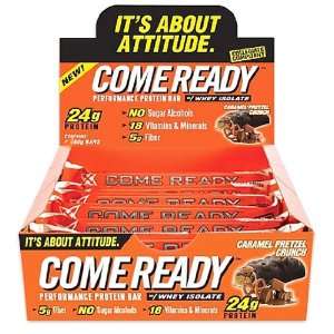 Crons Come Ready   Performance Protein Bar with Whey Isolate Caramel 