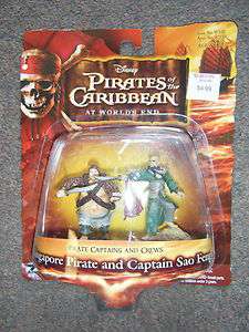  SINGAPORE PIRATE & CPT SAO FENG FIGURES *NEW* 843625071235  