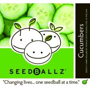   seed balls) Cucumbers grow quickly and easily Seeds include a
