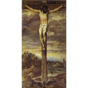  Reproduction   Titian   Tiziano Vecelli   24 x 48 inches   Crucifixion