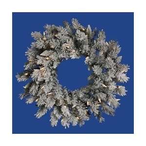    24 Flk Sugar Pine Wreath 45LED WmWht Arts, Crafts & Sewing