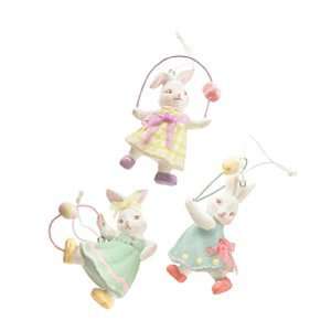  Seasons of Cannon Falls 3 Piece Easter Bunny Playing 