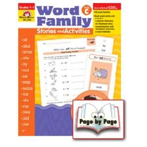  Quality value Word Fam Stories & Activities C By Evan Moor 