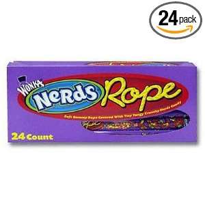 Wonka Nerds Rope Grape/Strawberry, .92 Ounce (Pack of 24)
