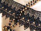 EXQUISITE TOP QUALITY BLACK LACE in 4 SIZES VICTORIAN GOTHIC items in 