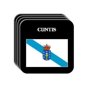  Galicia   CUNTIS Set of 4 Mini Mousepad Coasters 