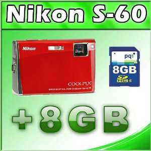   High Resolution TOUCH PANEL LCD (Red) + 8GB SD Card