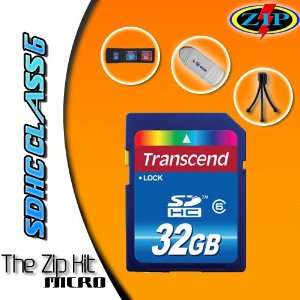  Card (TS32GSDHC6) Includes 32GB Flash Card, SD/SDHC/MMC Flash Card 