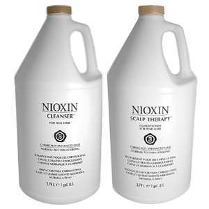 Nioxin System 3 Cleanser Gallon & Scalp Therapy Gallon  