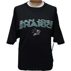  3XL NHL San Jose Sharks Screenprint Logo Black Short 