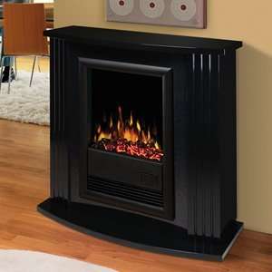 Electrolog by Dimplex Electraflame Mozart Electric Fireplace in Gloss 