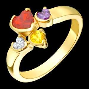 Dacio   Elegant Gold Family Ring   Custom Made to your specifications