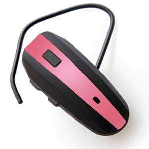 Suave Pink Earbud Bluetooth Handsfree Headset For HTC EVO Design 4G 