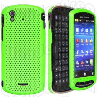 Plastic Mesh Skin Case for Sony Ericsson Xperia Pro MK16i Hole Hard 