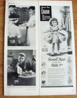 1953 Sweet Sue Doll Ad Saran Hair  