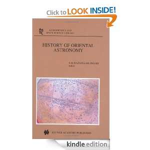 History of Oriental Astronomy (Astrophysics and Space Science Library 