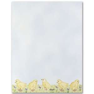  Baby Chicks   Easter Flyer & Letterhead Paper (100 Sheet 