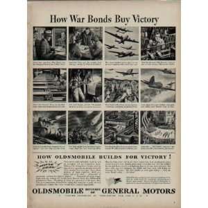  How War Bonds Buy Victory  1943 Oldsmobile War Bond 