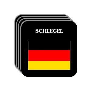  Germany   SCHLEGEL Set of 4 Mini Mousepad Coasters 