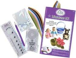 Miniatures 101 Quilling Kit includes tools 877055002705  