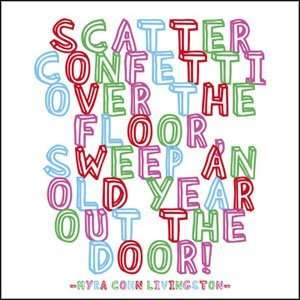  Scatter Confetti Holiday Card 10 Pack Toys & Games
