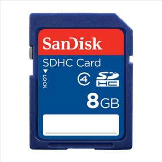 Lot of 5 SanDisk 8GB SD SDHC Class 4 Flash Memory Card  