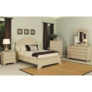  Wynwood Hadley Pointe Bed in Antique Parchment Finish 