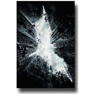 Dark Knight Rises Poster   2012 Movie Promo Flyer 