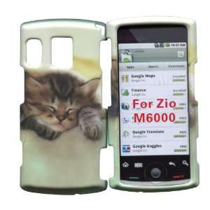  Kitty Cat Sanyo Zio by Kyocera M6000 Cricket Case Cover 