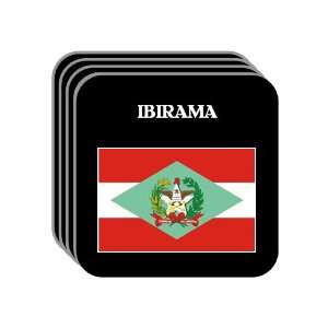 Santa Catarina   IBIRAMA Set of 4 Mini Mousepad Coasters