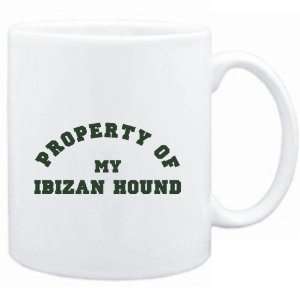  Mug White  PROPERTY OF MY Ibizan Hound  Dogs Sports 