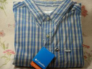 MENS B&T CASUAL SHIRT by COLUMBIA SPORTSWEAR various size & color NWT 