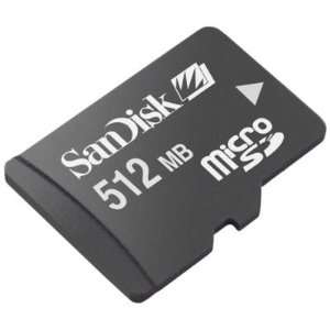  SanDisk Micro SD Card 512MB 
